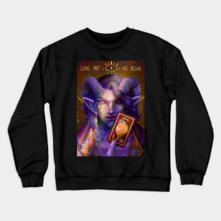 Long may he reign. Crewneck Sweatshirt